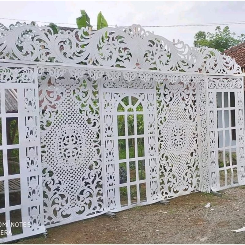 ukiran spon dekorasi pelaminan, ukiran bahan spon fullset