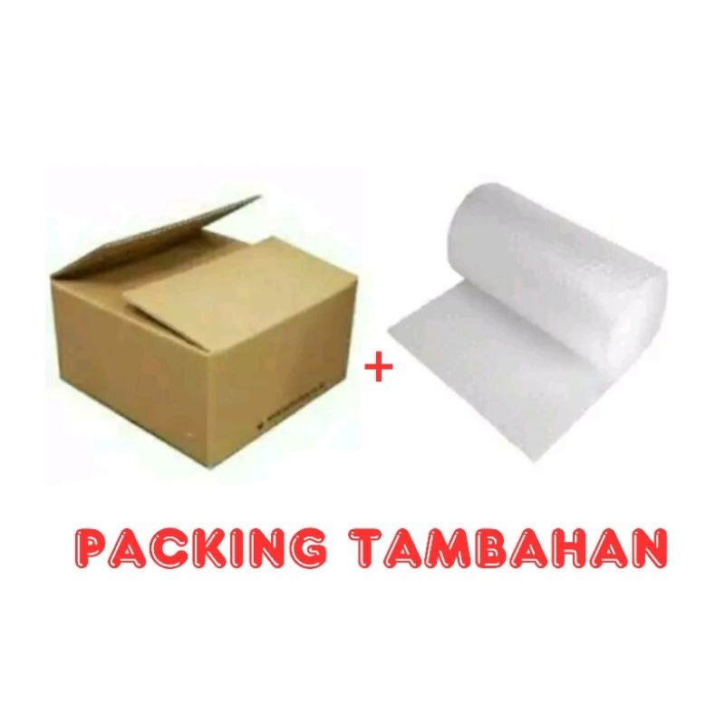 

TAMBAHAN PACKING KARDUS & BUBBLEWAEP