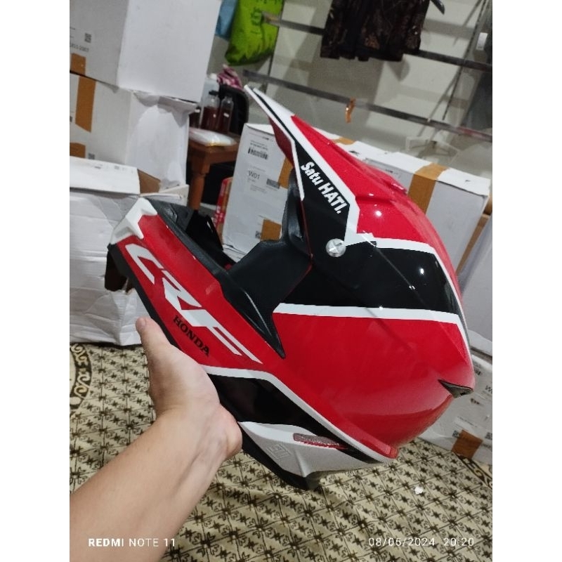 Helm CRF 150L 150 L Full Face 87100MXCRF Size L Original AHM
