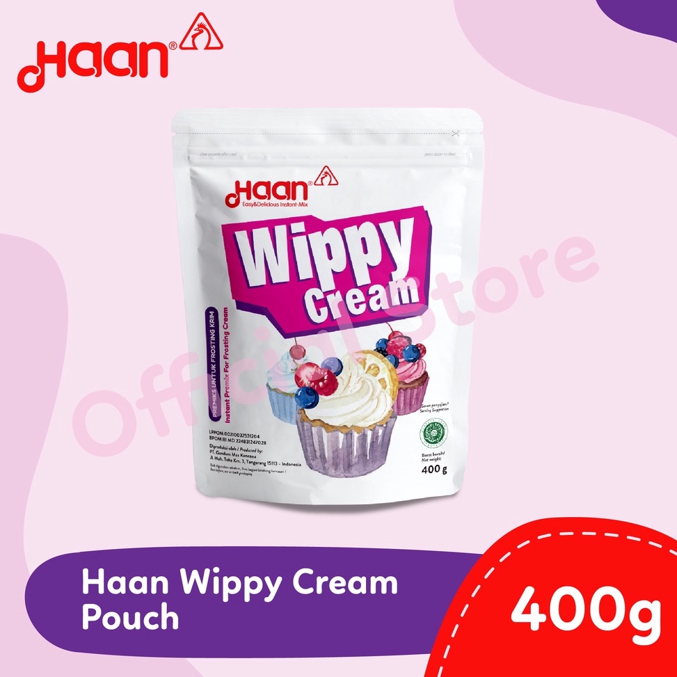 

Direkomendasikan HAAN WIPPY CREAM 4gr