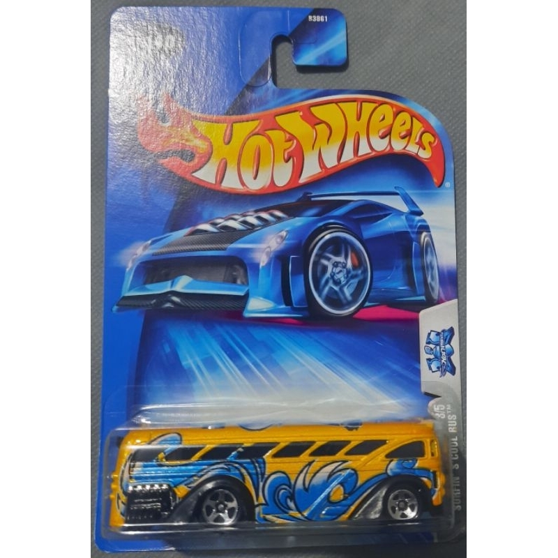 hot wheels surfin' school bus