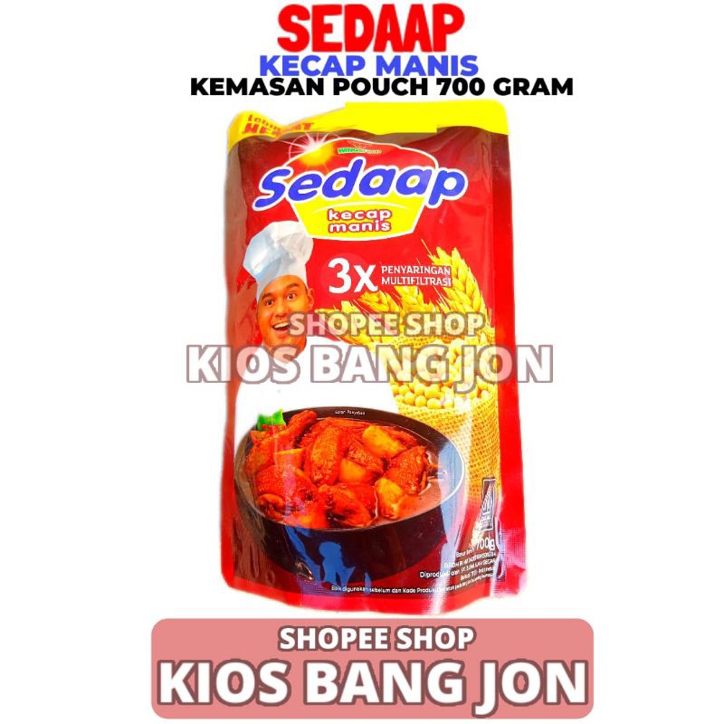 

Kecap Manis Refill Sedaap Pouch 700 Gram