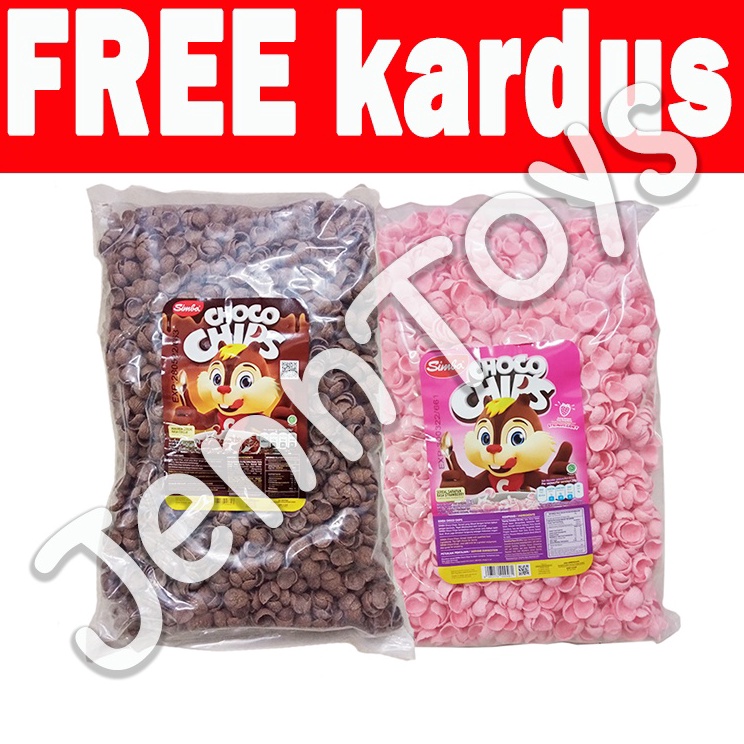 

Sale plus Choco Chips Choco Crunch Coco Simba Bulky Richeese Nabati 95Gram Murah Kualitas