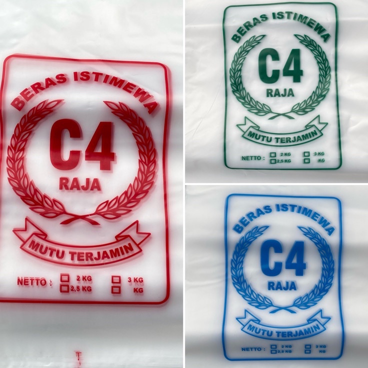 

Promo Keren Plastik Beras 2 KG 25 KG 3 KG C4 Raja isi 1 lembar