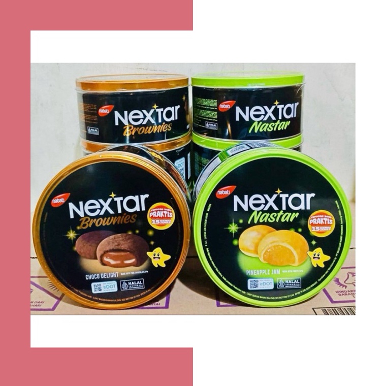 

RealPict Nextar Kaleng Brownies Nastar Noir star Cookies 171 gram