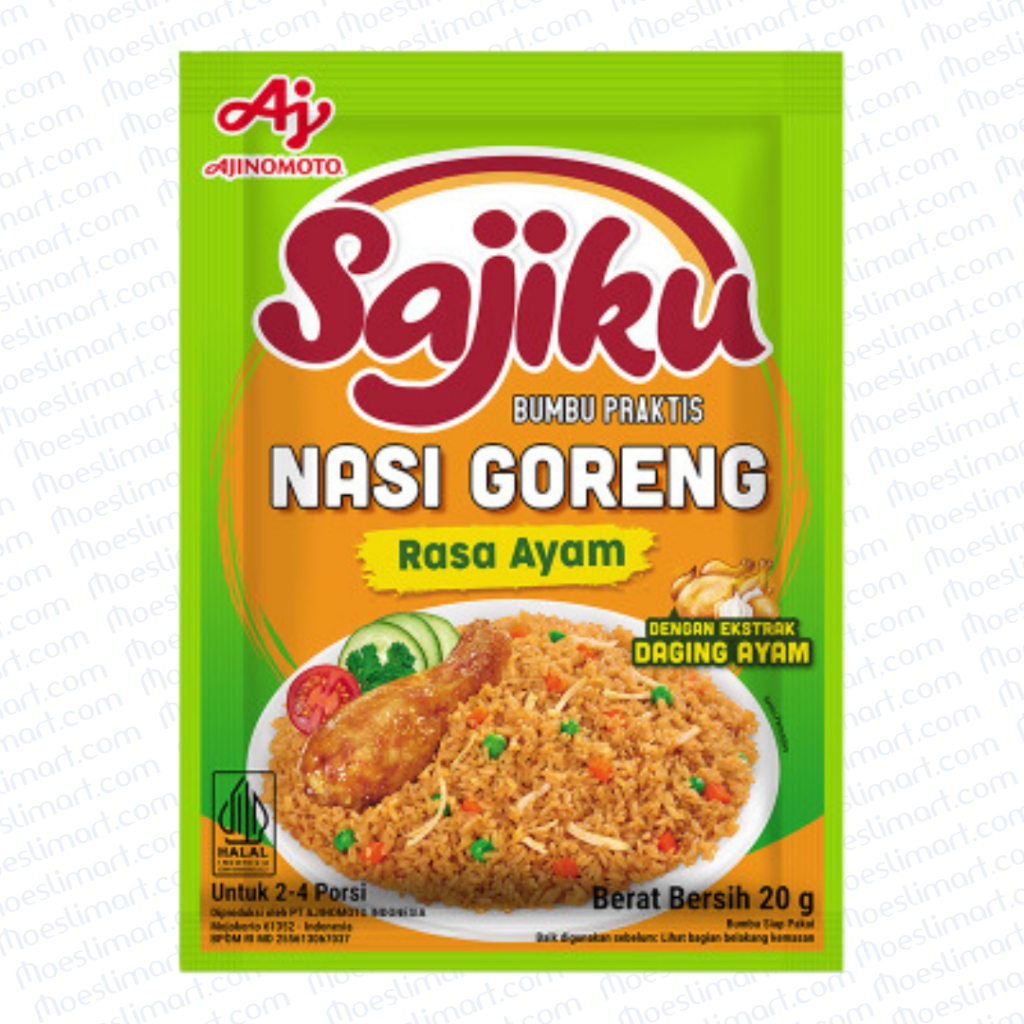 

SAJIKU Bumbu Praktis Nasi Goreng Rasa Ayam 20 g