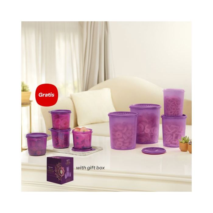 Deco canister set tupperware