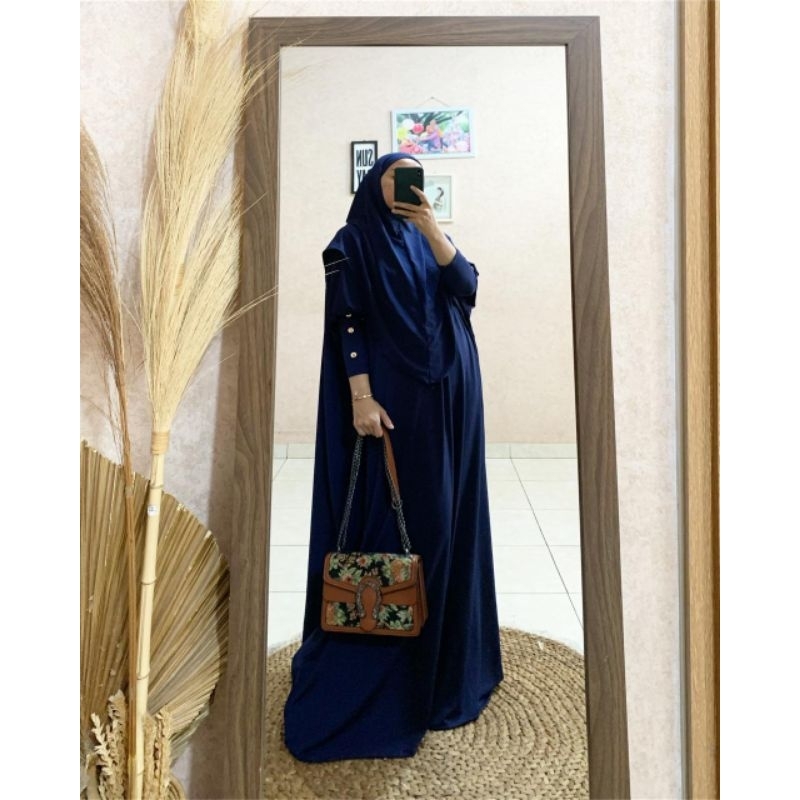 Arumi kaftan set bergo