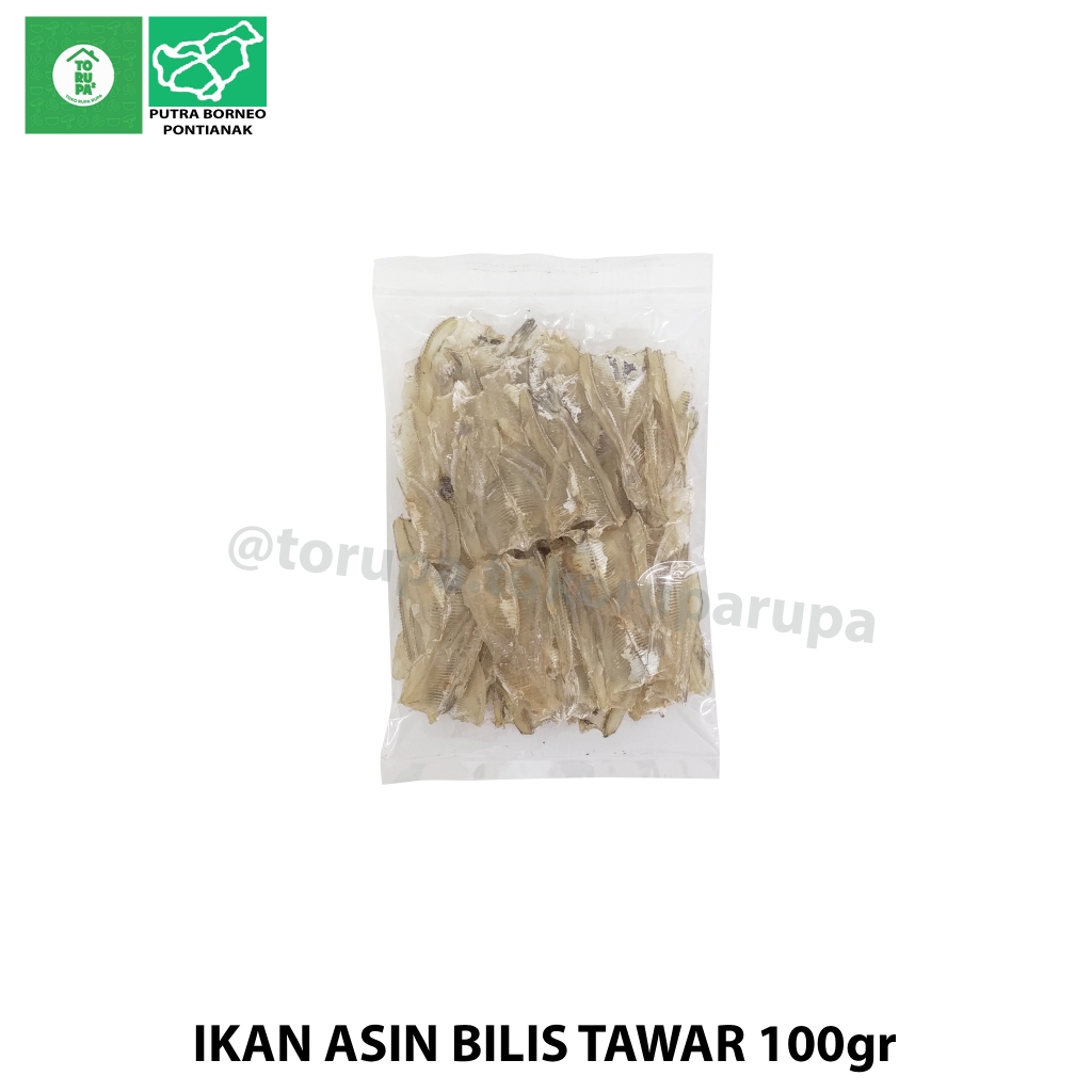 

Ikan Asin Bilis Tawar 100gr / Ikan Asin Bilis Kering / Oleh Oleh Khas Pontianak