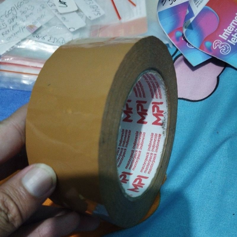 

lakban isolasi coklat