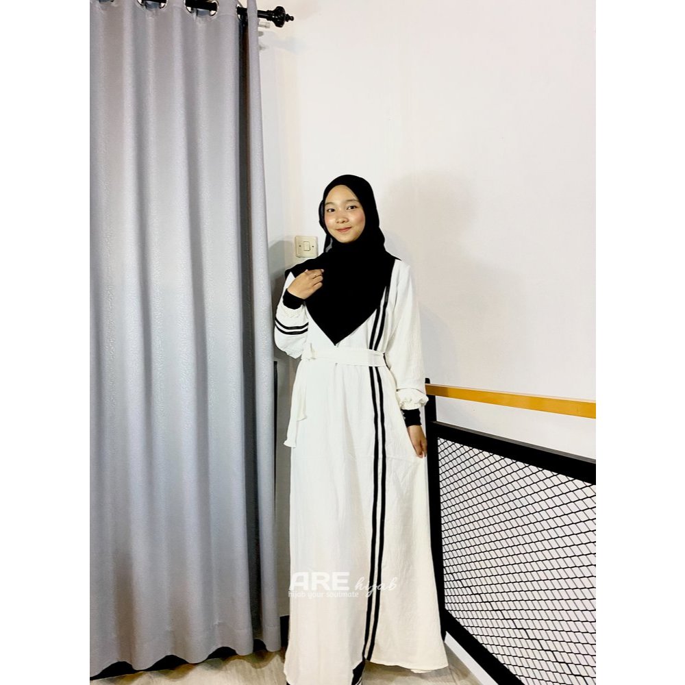 New Abaya Dubai Gamis Turkey Terbaru Busana Muslim Remaja  Simple Elegant