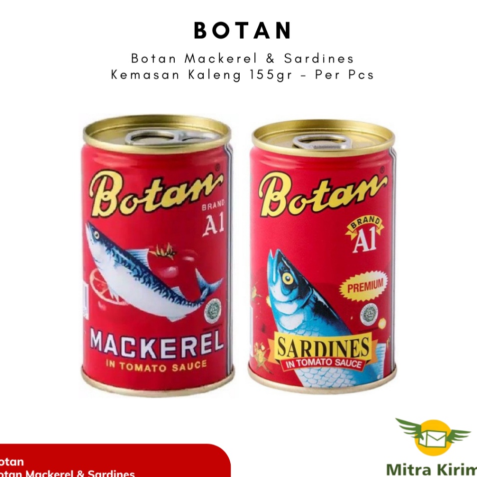 

Kejar Promo Botan Mackerel dan Sardines 155 Gram