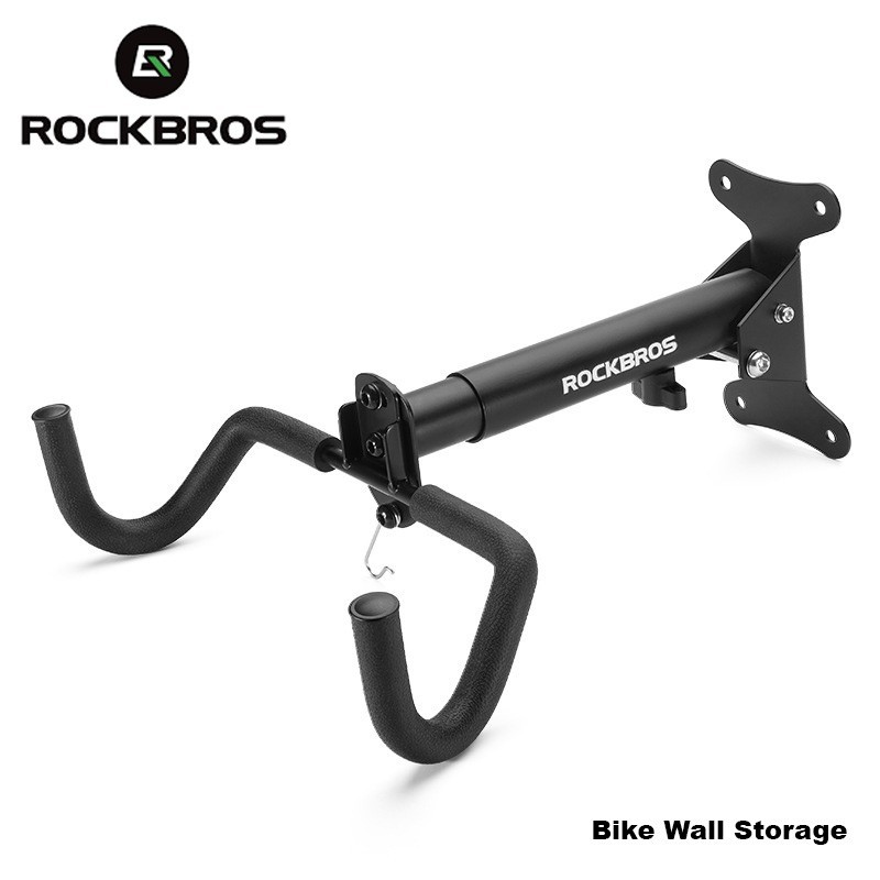 Rockbros Standar Dinding Sepeda Retractable 27210016001 Bicycle Wall Rack Storage