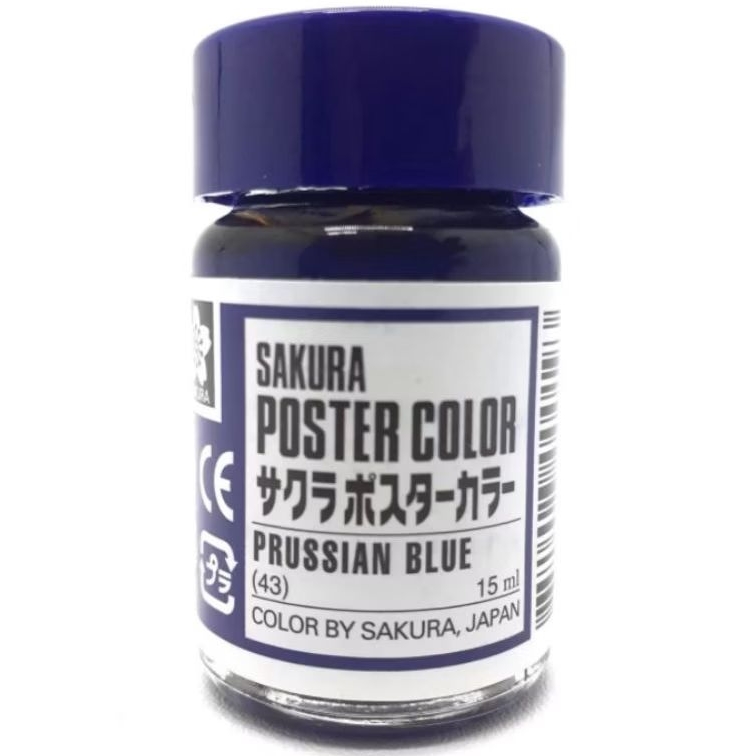 

Cat Poster Color Sakura 15 ml Prussian Blue