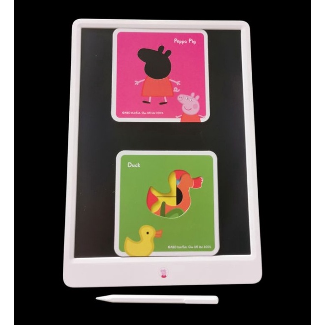 

KODE X5E4 MIjia MiPeppaPig Writing Drawing Colorfull Pad Table With PenPapan Gambar Tulis 135 inch Colorfulll