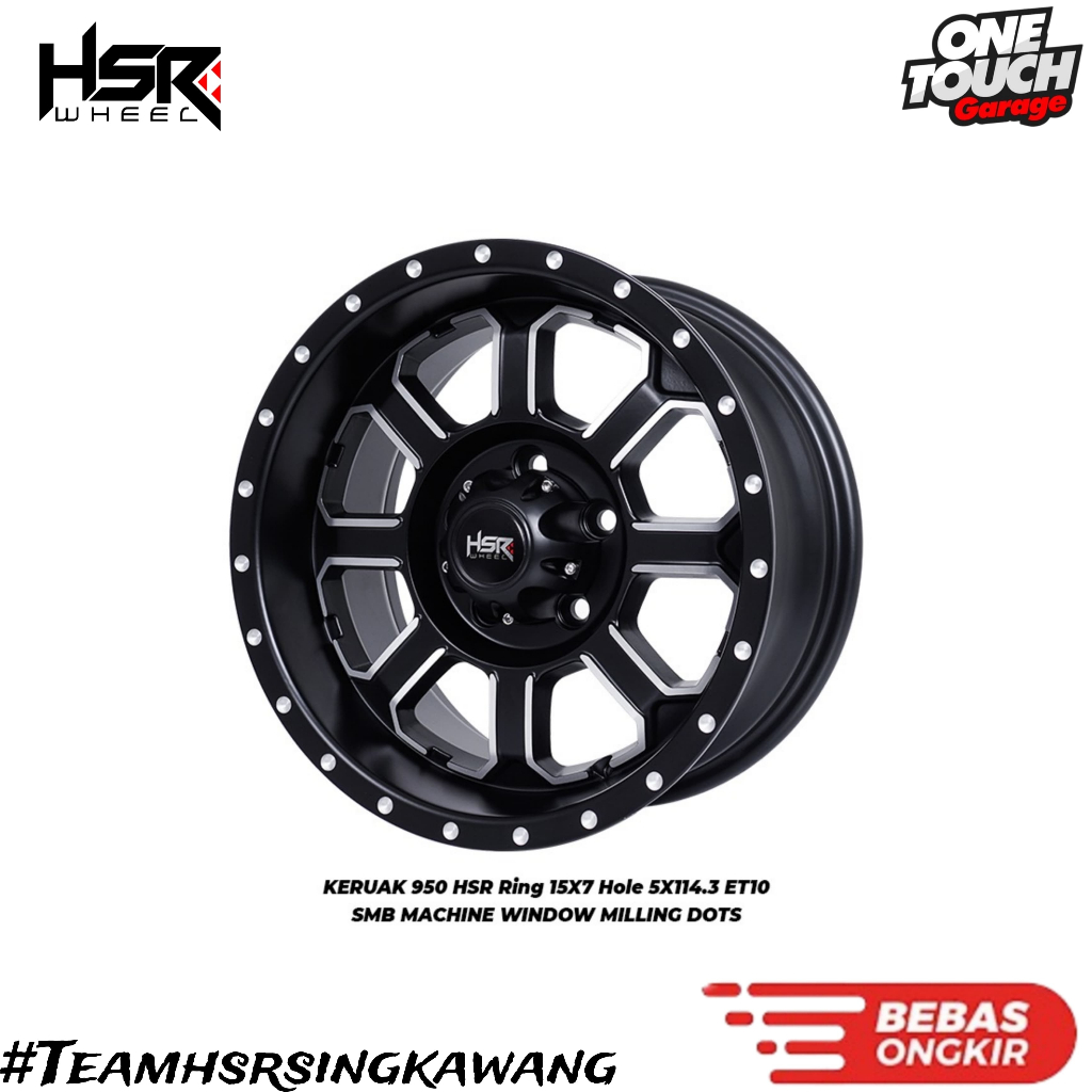 Velg mobil ertiga, innova, vitara, xtrail, crv hsr keruak ring 15