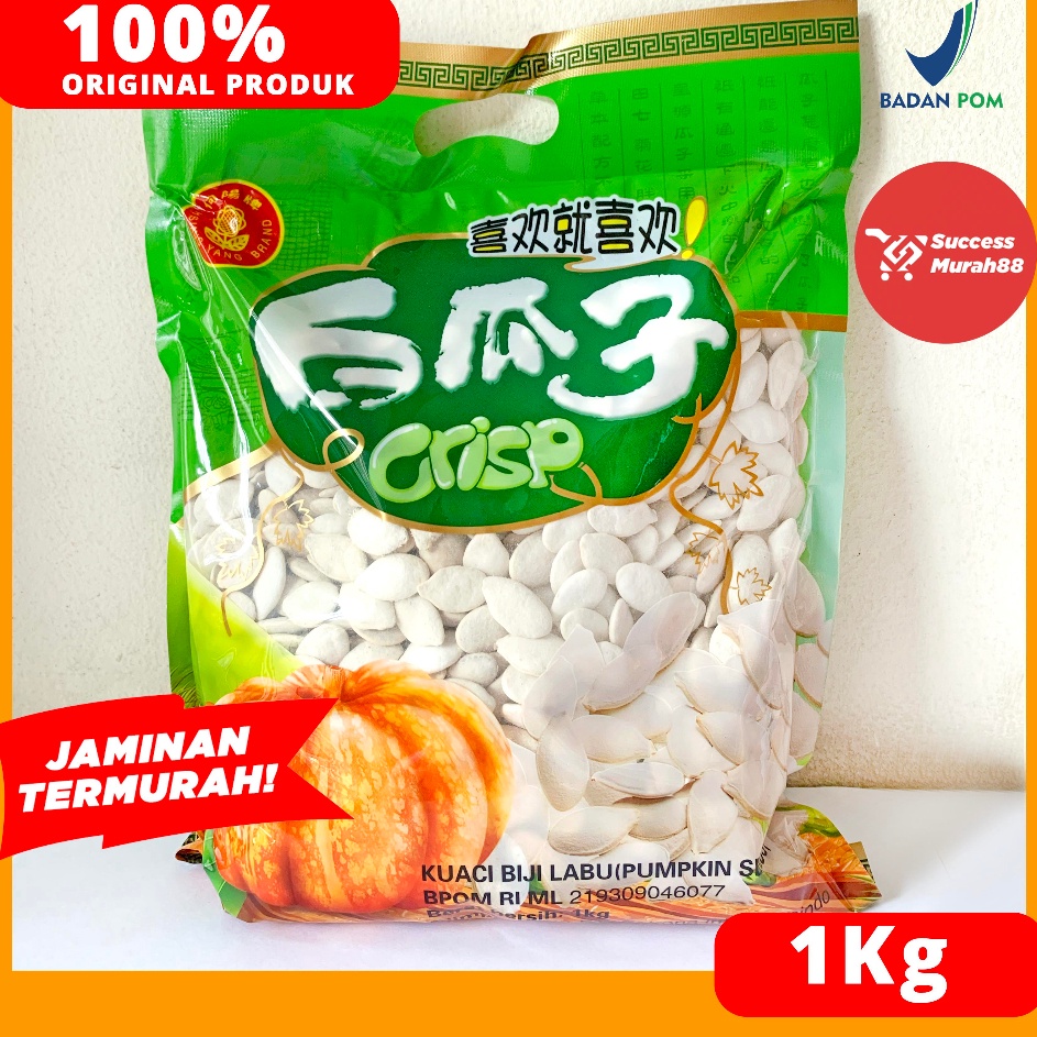 

Dipesan ya KUACI PUTIH BIJI 1KG LABU CRISPY HSIANG YANG BRAND