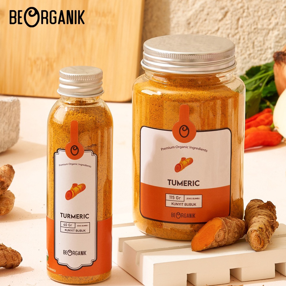 

Produk trendy Beorganik Tumeric Powder Kunyit Bubuk 4gr