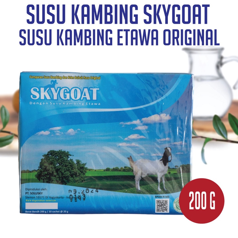 

Pesan cepat SUSU KAMBING SKYGOAT ETAWA ORIGINAL