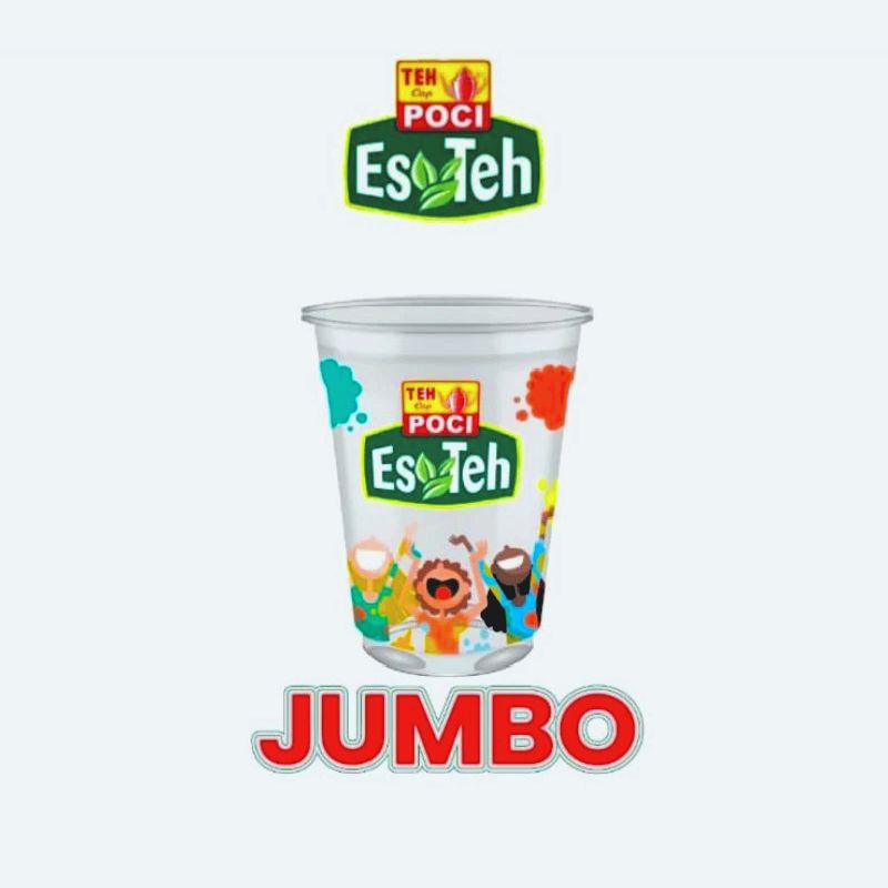 Cup  jumbo Teh Poci