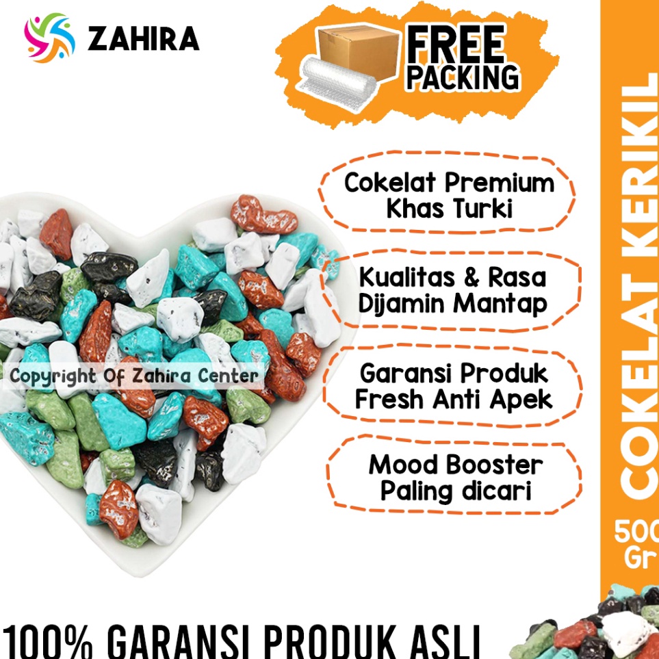 

Pasti Tertarik Cokelat Kerikil Premium 5Gr Khas Arab Mood Booster Semangat Hidup Kado Souvenir Pernikahan Bahaga