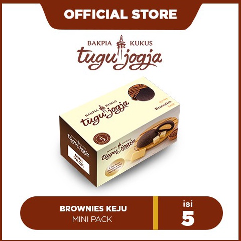 

Sikat Habis Bakpia Kukus Tugu Jogja Brownies Keju Mini Pack