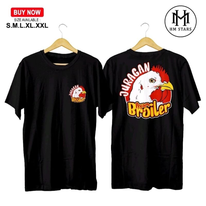 KAOS JURAGAN AYAM BROILER