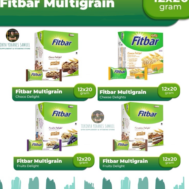 

Klaim promo FITBAR 1 BOX ISI 12 PSC