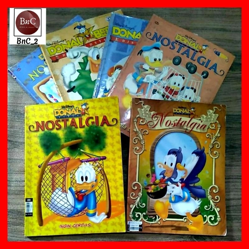 majalah Donal bebek tebal preloved