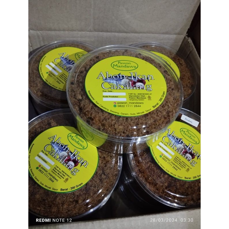 

Abon Cakalang khas Mandawa 200gram