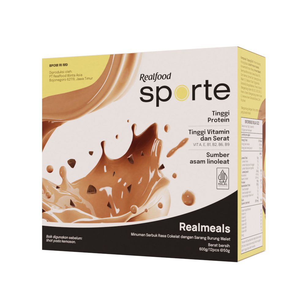 

Realfood Sporte Realpro Coklat