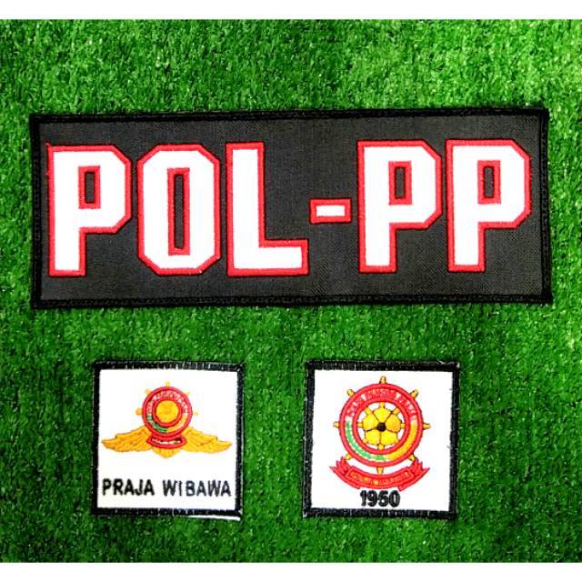 bordir atribut rompi satpol pp custom nama