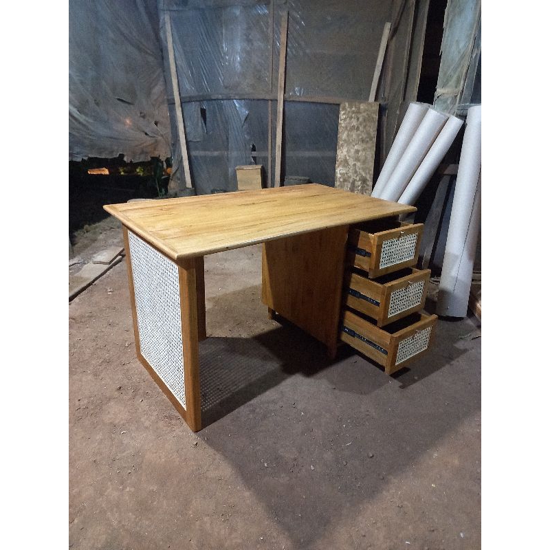 MEJA KANTOR / MEJA KERJA / MEJA BELAJAR / MEJA KERJA JATI / MEJA MINIMALIS / MEJA BELAJAR MINIMALIS 