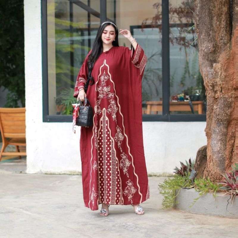 KAFTAN WANITA JUMBO INDIA KAFTAN TERBARU
