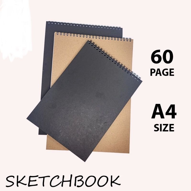 

SKETCHBOOK A4/BUKU GAMBAR BW B5/A5/A6/A7 BUKU GAMBAR VERTIKAL /JILID SPIRAL/60 HALAMAN/DAPAT DI BALIK 360 DERAJAT