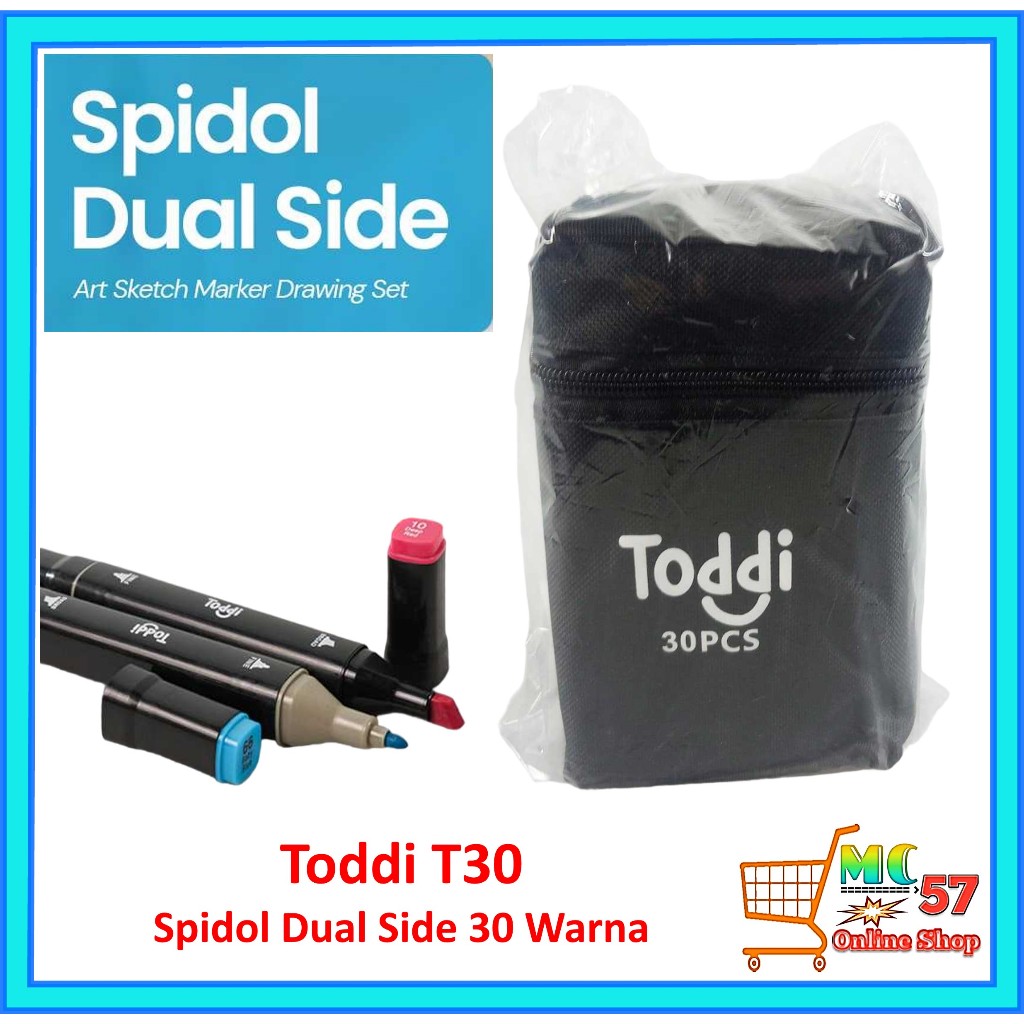 

30 Warna Pena Spidol Warna Pena Berwarna Spidol Seni Pena Seni Lukisan 30 Warna Set Spidol Seni Spidol Berwarna Perlengkapan Seni Dasar Perlengkapan Seni Animasi Toddi T30