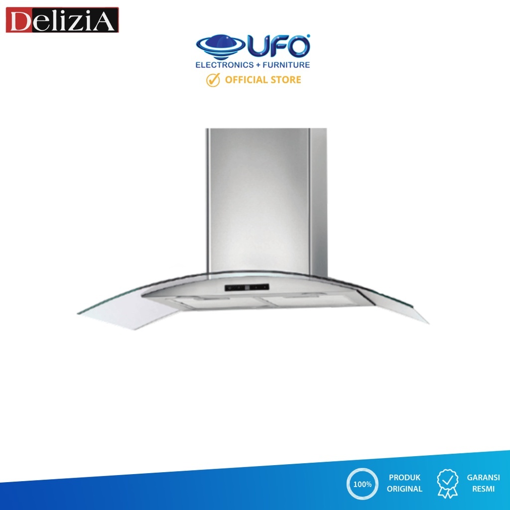 DELIZIA DCP9N3IX FILTREX COOKER WALL HOOD 90 CM TUDUNG ASAP
