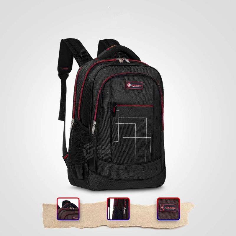 POLO GOLDVERS - Tas Ransel Kerja Pria POLO GOLDVERS 17 Inchi Bisa COD + Free Raincover ORIGINAL POLO