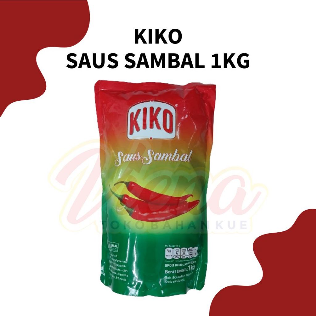 

Kiko Saus / Saos Sambal 1Kg / Chilli Saus