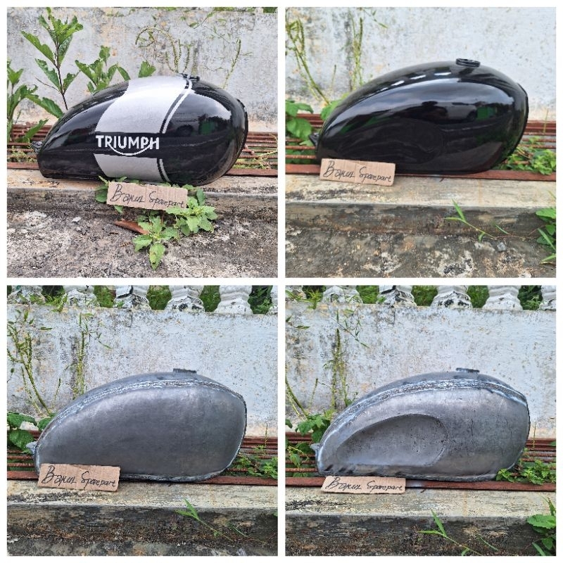 Tangki Japstyle Custom Triumph Jumbo Besar