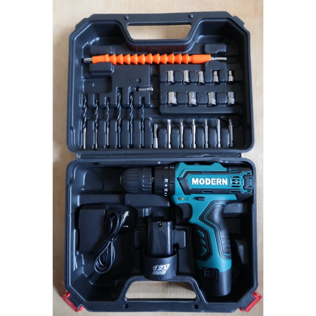 MODERN M15 Bor Baterai Tembok Batre / Cordless Drill M 15
