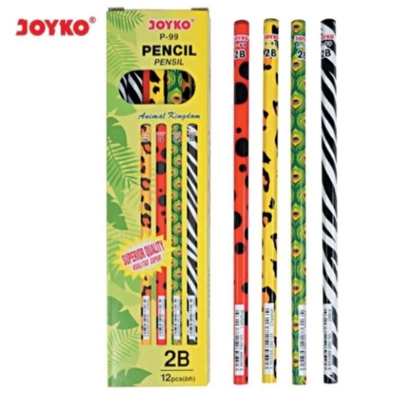 

PENSIL 2B JOYKO P-99 HARGA per pack isi 12 pensil