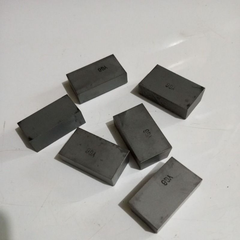 Pahat bubut Widia YG6 tipe A 136 eceran bor sumur carbide betel bubut 10 x 20.2 x 36 mm YG6 Widia A1