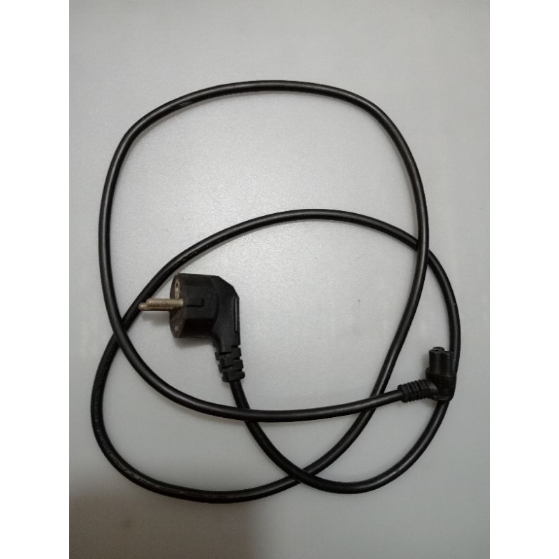Kabel Power Kabel Colokan Original TV LG socket Bengkok/Leter L