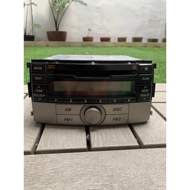 Head unit TOYOTA RUSH 2012 COPOTAN ORIGINAL MULUS TIDAK ADA KENDALA