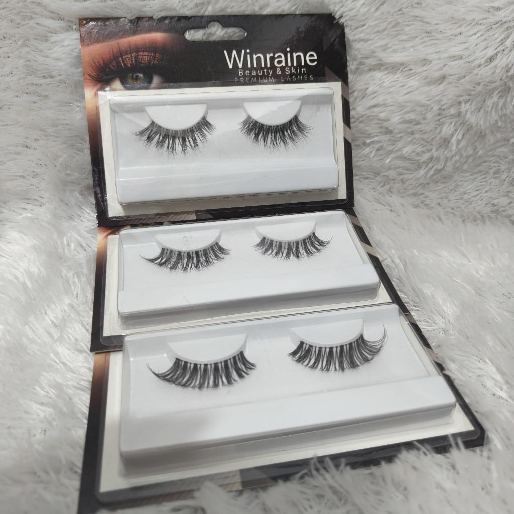 3 PASANG BULU MATA NATURAL 3D EYELASH EXTENSION PREMIUM EYELASH