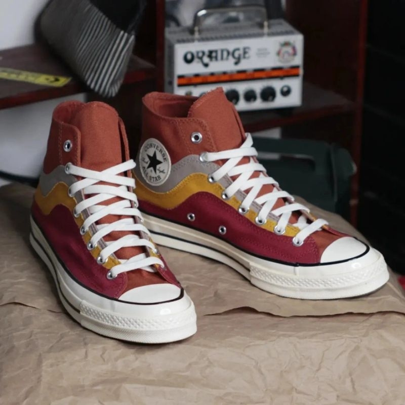 converse chuck 70 hi national parks - Red.bark/malted