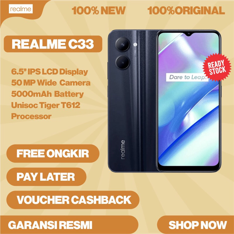 REALME C33 4/128