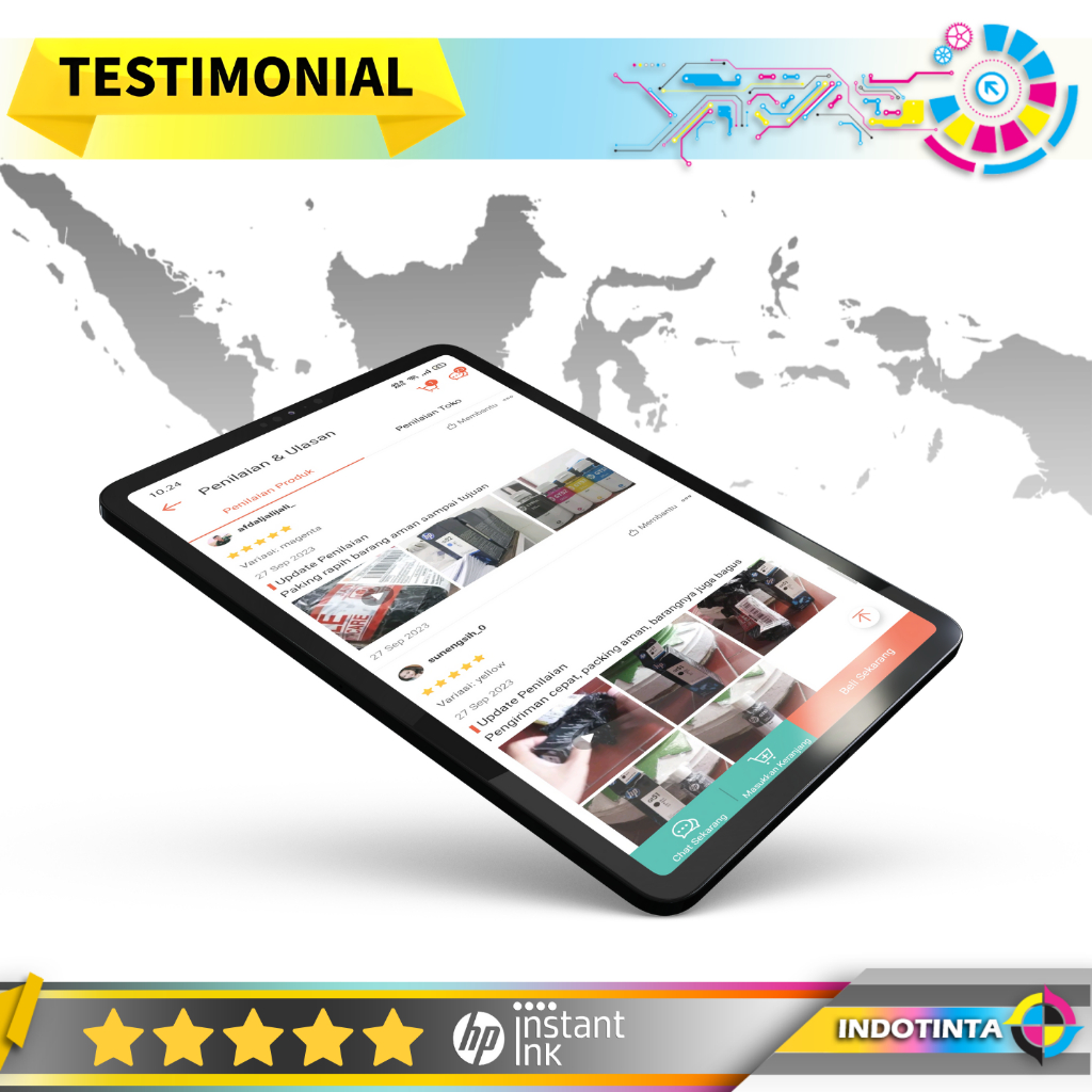 RK Tinta printer HP GT-51 GT-52 ink 115 310 315 410