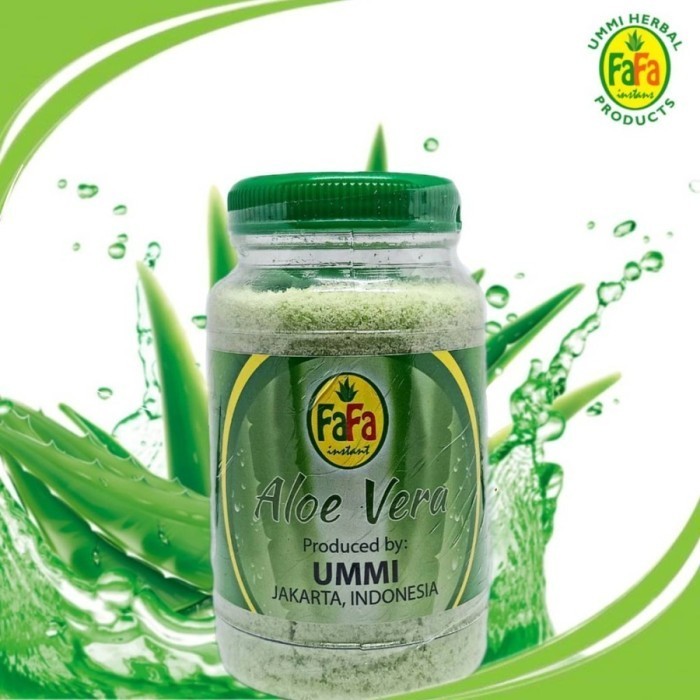 

Minuman Serbuk Lidah Buaya Aloe Vera FaFa Instant Radang Usus 250gr